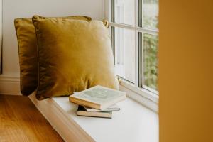 Prostor za sedenje u objektu Abbeyview House B&B and Glamping