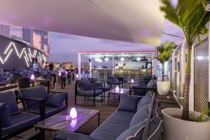 A seating area at Lagos Continental Hotel
