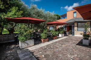 Zahrada ubytování Hotel Petra