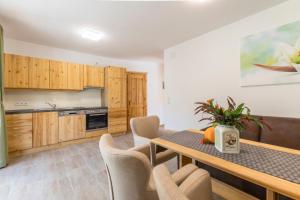 Kuchyň nebo kuchyňský kout v ubytování Appartement Hess Hinterstoder