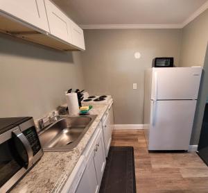 Dapur atau dapur kecil di TWO BEDROOM HOME IN BEAUTIFUL DOWNTOWN LAKELAND