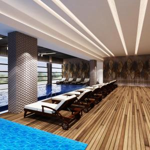 Bazén v ubytování Akadia Luxury Sorgun - Adults Only 16 Plus nebo v jeho okolí