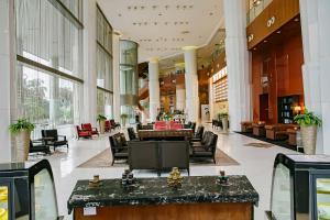 A seating area at Lagos Continental Hotel