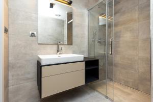 Vannituba majutusasutuses Apartmány U Vinice