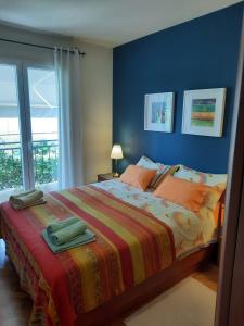 Postel nebo postele na pokoji v ubytování Premium apartment Sunny