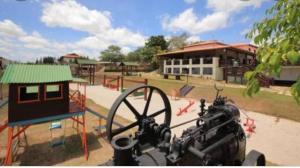 Blick auf einen Spielplatz mit Videokamera in der Unterkunft Flats family in Gravatá + 4 Fotos