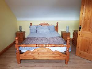 Postel nebo postele na pokoji v ubytování Rathgillen House