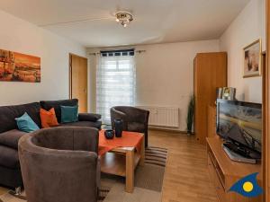Χώρος καθιστικού στο Villa Malve Whg 11