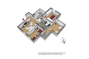 Κάτοψη του Villa Malve Whg 11