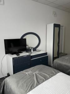 Postel nebo postele na pokoji v ubytování Hotel Daly