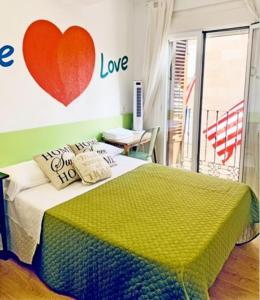 Cama o camas de una habitación en Sweet Home Salamanca