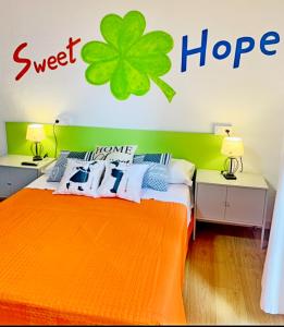 Cama o camas de una habitación en Sweet Home Salamanca