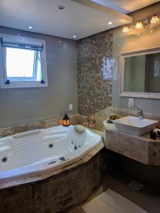 Koupelna v ubytování Hotel Kehl Haus