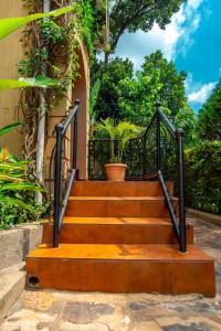 Zahrada ubytování Villa Karibu Serviced Apartments-Kampala