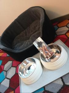Posezení v ubytování Motel L Lund