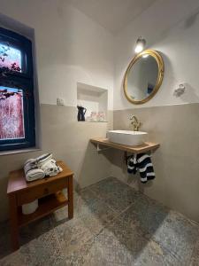 Kúpeľňa v ubytovaní Apartmán Zlatá Almázia