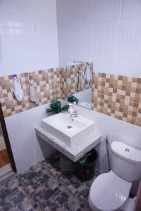 ห้องน้ำของ สวัสดีปัวโฮมสเตย์ Sawaddee Pua Homestay