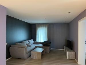 Posezení v ubytování Ferienwohnung Nordsauerland