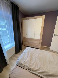 Postel nebo postele na pokoji v ubytování Ferienwohnung Nordsauerland