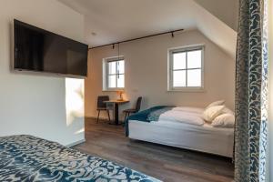 Postel nebo postele na pokoji v ubytování Lichti´s Rooms & Appartements