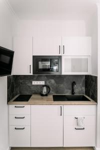 Køkken eller tekøkken på B15 - Wood&Black Apartman
