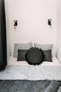 Krevet ili kreveti u jedinici u okviru objekta B15 - Wood&Black Apartman