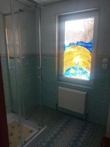 Ett badrum på Bieszczady noclegi ,,U Andrzeja''