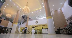 The lobby or reception area at Saro Maria Hotel
