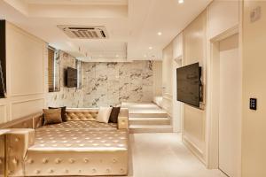 Hotel Wanted的休息区