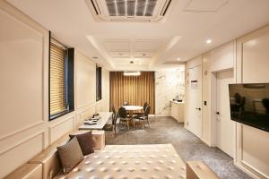 Hotel Wanted的休息区