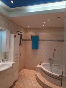 A bathroom at Lovely house