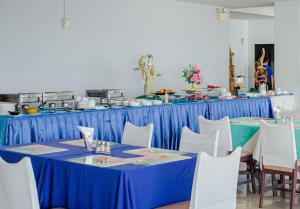 Restaurace v ubytování Hadthong Hotel