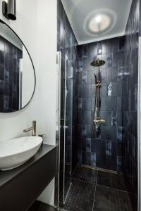 Kúpeľňa v ubytovaní Krane Apartments Ó utca