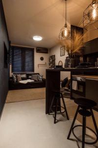 Kuchyňa alebo kuchynka v ubytovaní Krane Apartments Ó utca
