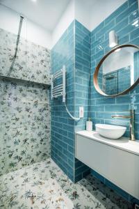 Kúpeľňa v ubytovaní Krane Apartments Ó utca