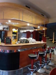 Kuchyňa alebo kuchynka v ubytovaní Hotel Gold