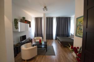 TV a/nebo společenská místnost v ubytování Residenza Cenisio + 16 fotografií
