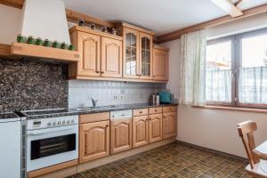 Kuchyňa alebo kuchynka v ubytovaní M-House FLACHAU Ganzes Haus für 8 Personen