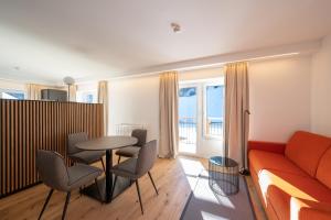 Istumisnurk majutusasutuses Appartements zur Sonne