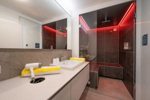 Vannituba majutusasutuses Appartements zur Sonne