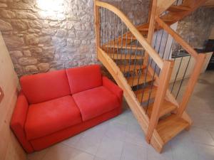 Posezení v ubytování Apartment Albergo Diffuso - Cjasa Ustin-2 by Interhome + 26 fotografií