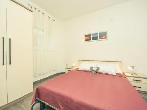 Katil atau katil-katil dalam bilik di Apartment Snježana-2 by Interhome