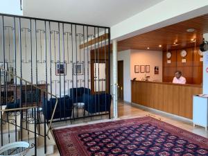 Istumisnurk majutusasutuses Hotel Markgraf