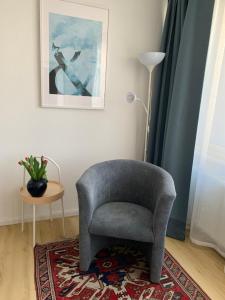 Istumisnurk majutusasutuses Hotel Markgraf