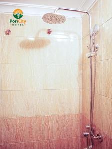 Koupelna v ubytování Pori City Hotel