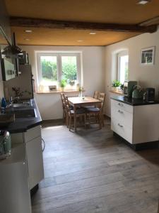 A kitchen or kitchenette at Pension Schneidenbach