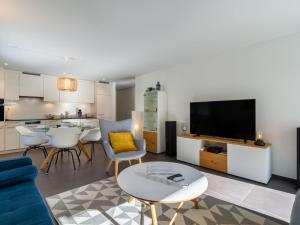 Kuchyň nebo kuchyňský kout v ubytování Apartment Terrasse by Interhome