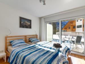 Postel nebo postele na pokoji v ubytování Apartment Terrasse by Interhome + 26 fotografií