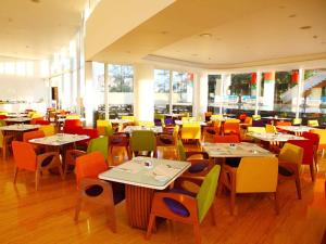Veitingastaður eða matsölustaður á Sensa Hotel Bandung