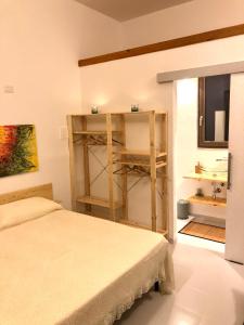 Bunk bed o mga bunk bed sa kuwarto sa Villa Messerà
